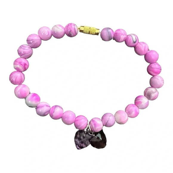 Pink hearts bracelets - Picture 6 of 6